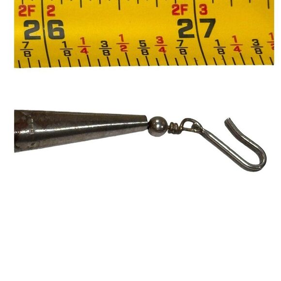 Navajo Heishi Bead Multi Gemstone Beaded Necklace Signed Triple Strand Vtg 27" - Picture 5 of 7